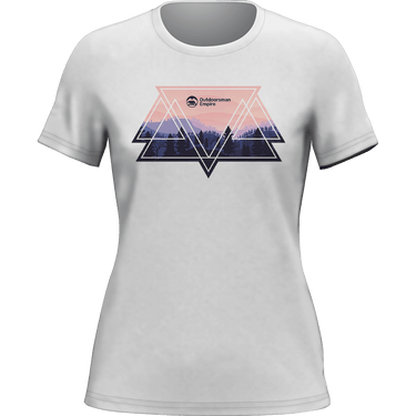 Camping Triangles T-Shirt for Women